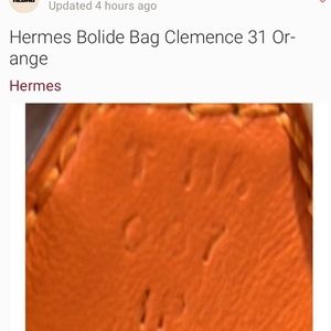 Hermes bloide bag